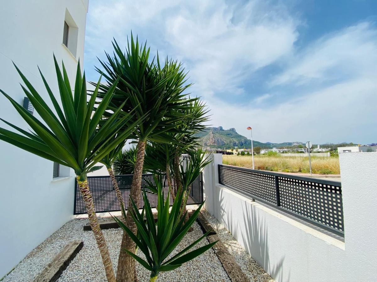 Casa Coco Stylisches Beachhouse Mit Pool & Sundeck Els Poblets Denia Exterior foto
